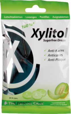 MIRADENT Xylitol Drops zuckerfrei Melon