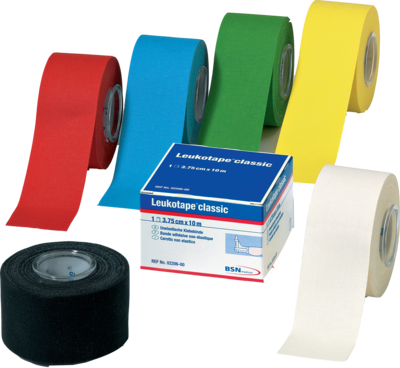 LEUKOTAPE Classic 3,75 cmx10 m schwarz