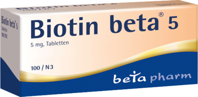 BIOTIN BETA 5 Tabletten