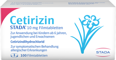 CETIRIZIN STADA 10 mg Filmtabletten