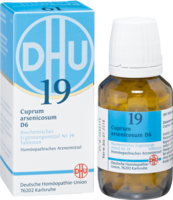 BIOCHEMIE DHU 19 Cuprum arsenicosum D 6 Tabletten