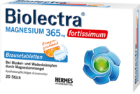 BIOLECTRA Magnesium 365 mg fortissimum Orange