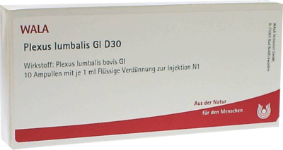 PLEXUS LUMBALIS GL D 30 Ampullen