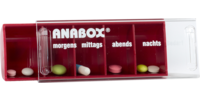 ANABOX Tagesbox rot