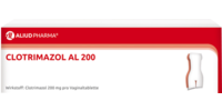 CLOTRIMAZOL AL 200 Vaginaltabletten