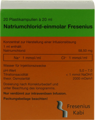 NATRIUMCHLORID-einmol.Fresenius PE-Amp.Inf.-L.-K.