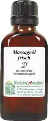 MASSAGE-ÖL frisch