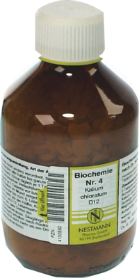 BIOCHEMIE 4 Kalium chloratum D 12 Tabletten