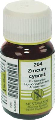 ZINCUM CYANATUM F Komplex Nr.204 Tabletten