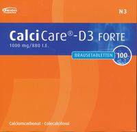 CALCICARE D3 forte Brausetabletten