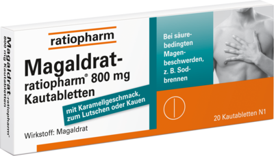 MAGALDRAT-ratiopharm 800 mg Tabletten