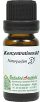 KONZENTRATIONSÖL Naturparfüm