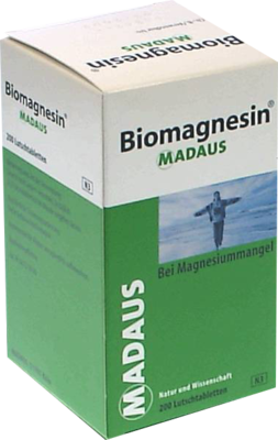 BIOMAGNESIN Madaus Lutschtabletten