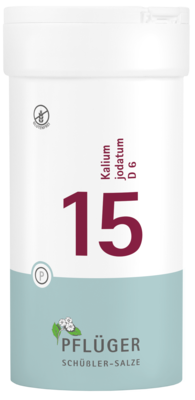 BIOCHEMIE Pflüger 15 Kalium jodatum D 6 Tabletten