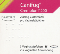 CANIFUG Cremolum 200 Vaginalsuppositorien