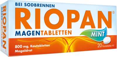 RIOPAN Magen Tabletten Mint 800 mg Kautabletten