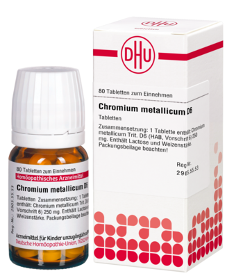 CHROMIUM METALLICUM D 6 Tabletten