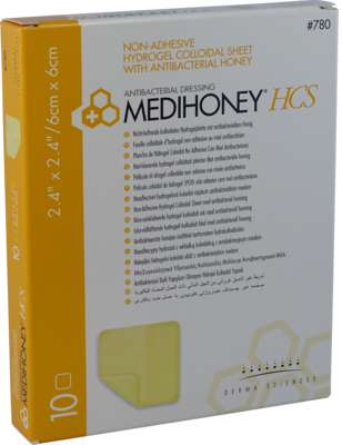 MEDIHONEY HCS Hydrogelverband 6x6 cm non-adhesiv