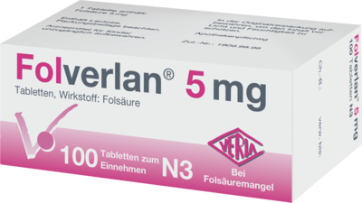 FOLVERLAN 5 mg Tabletten