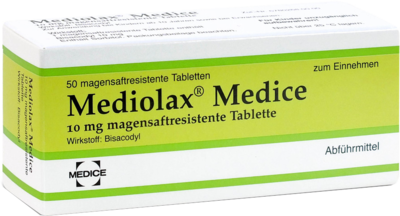 MEDIOLAX Medice magensaftresistente Tabletten