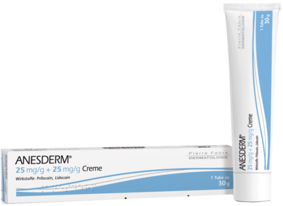 ANESDERM 25 mg/g + 25 mg/g Creme