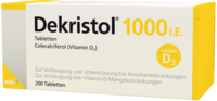 DEKRISTOL 1.000 I.E. Tabletten