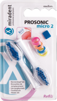 MIRADENT PROSONIC micro 2 Refill Bürstenkopfset