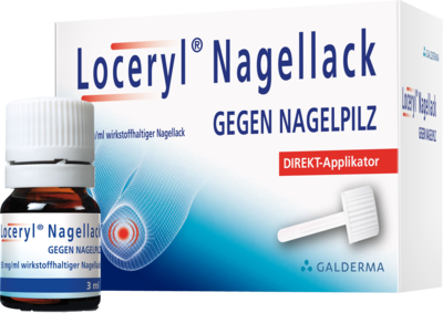 LOCERYL Nagellack gegen Nagelpilz DIREKT-Applikat.