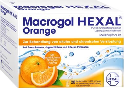 MACROGOL HEXAL Orange Plv.z.Her.e.Lsg.z.Einn.Btl.