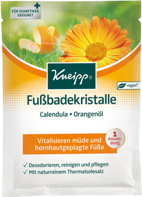 KNEIPP Fußbadekristalle Calendula-Orangenöl