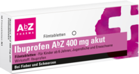 IBUPROFEN AbZ 400 mg akut Filmtabletten