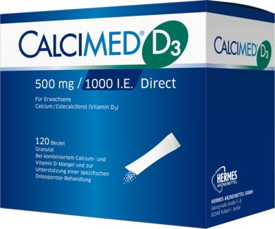 CALCIMED D3 500 mg/1000 I.E. Direct Granulat