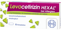 LEVOCETIRIZIN HEXAL bei Allergien 5 mg Filmtabl.