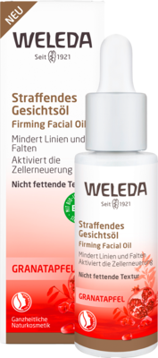 WELEDA straffendes Gesichtsöl Granatapfel