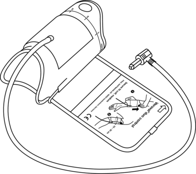 VEROVAL duo control Zugbügelmanschette M 22-32 cm