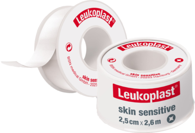 LEUKOPLAST Skin Sensitive 2,5 cmx2,6 m m.Schutzr.