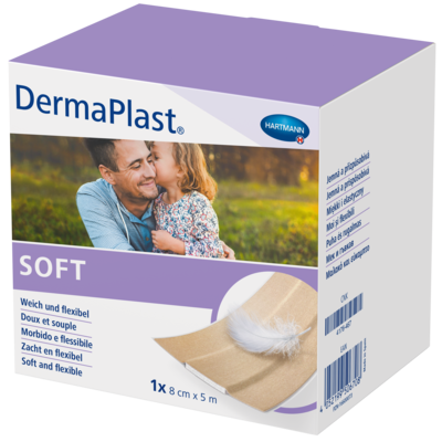 DERMAPLAST SOFT Pflaster 8 cmx5 m