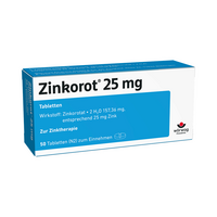 ZINKOROT 25 mg Tabletten