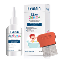 EVOLSIN Läuseshampoo mit Läusekamm